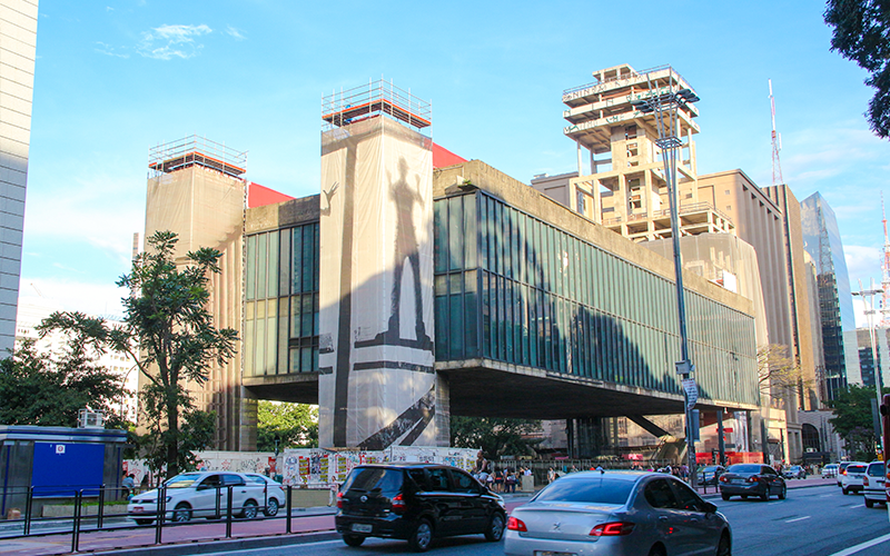 Vista da Avenida Paulista, MASP